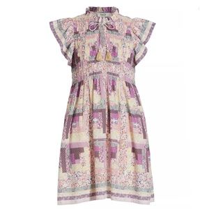 $365 SEA NY NAYA Patchwork Ruffle Dress